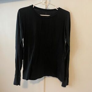 Classic Black long sleeve T shirt